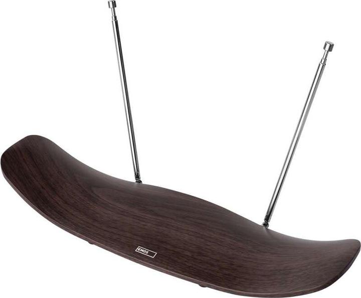 Produktbild Emos Zimmerantenne CITY WOOD-C500, DVB-T2, DAB, FM, LTE/4G/5G Filter (Zimmerantenne, DVB-T / -T2, DAB/ DAB+, LTE)