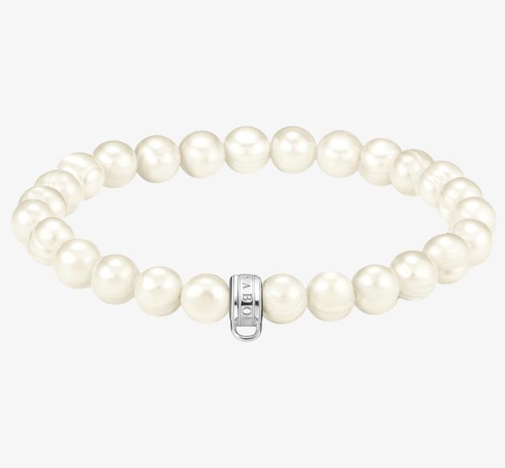 Produktbild Thomas Sabo Charm Armband Süsswasserzuchtperlen (17 cm, Perlen, Silber 925)
