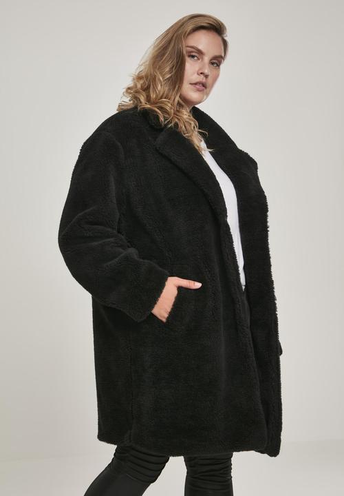Actual product image Urban Classics Ladies Oversized Sherpa Coat (S)