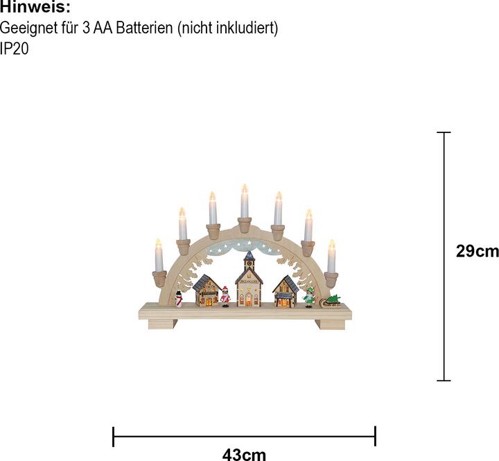 Produktbild Star Trading Candlestick Dassel