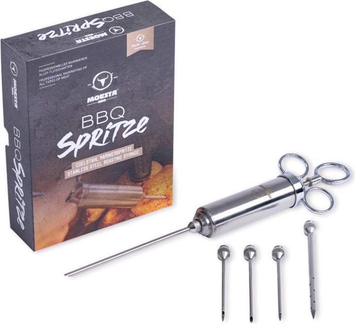 Actual product image Moesta BBQ Marinating syringe