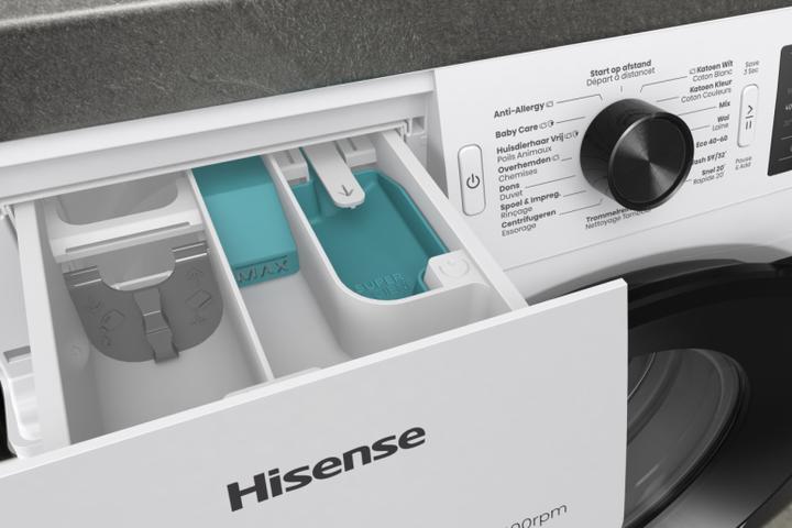 Image du produit Hisense WF3V943BW/BLX (9 kg, Gauche)