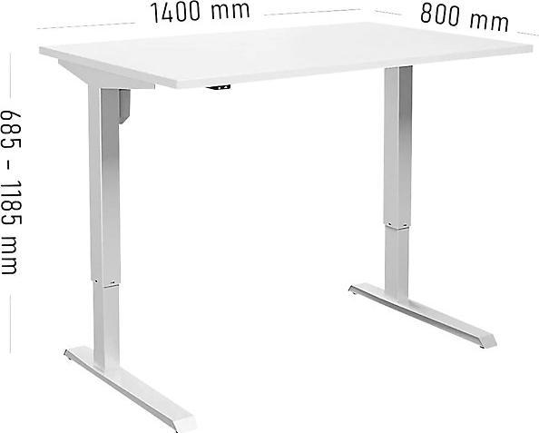 Actual product image kaiserkraft Venla (140 x 80 x 118.5 cm)