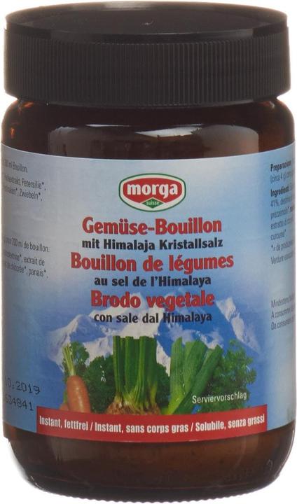 Morga Bouillon de légumes au sel de l'Himalaya