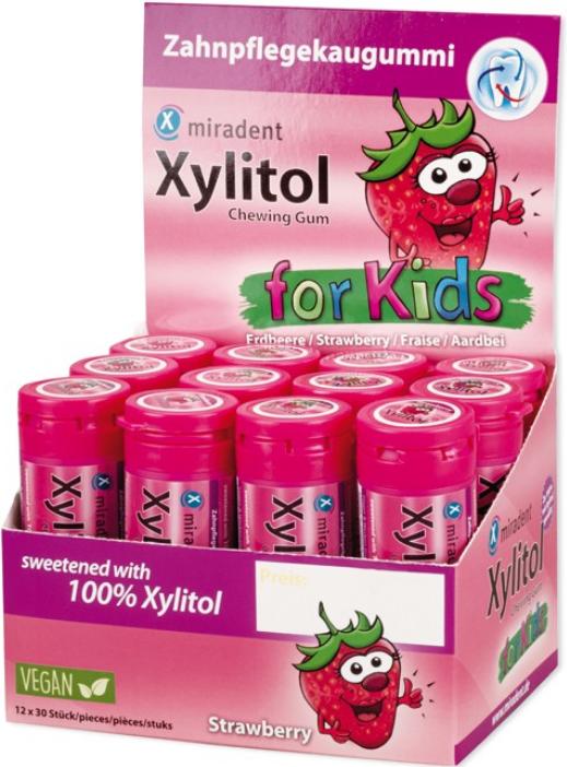 Produktbild Miradent Xylitol (12 ml, Kaugummi)