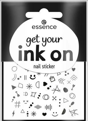 essence get your ink on nail sticker (Nagelkleber)