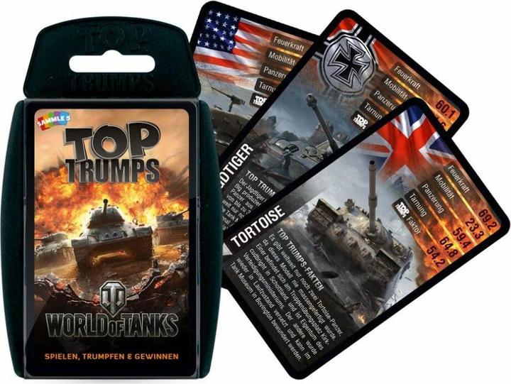 Produktbild Winning Moves WIN63346 - Top Trumps - World of Tanks, Kartenspiel, 2+ Spieler, ab 6 Jahren (DE-Ausgabe) (Deutsch)