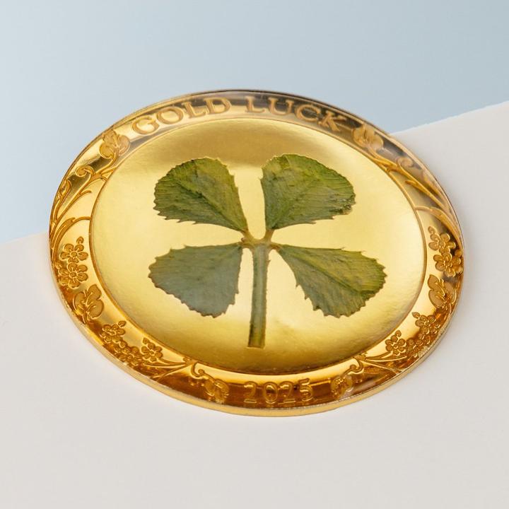 Produktbild CIT Coin Invest Gold Kleeblatt 1 g Palau - 2025 (999.90, 2025)
