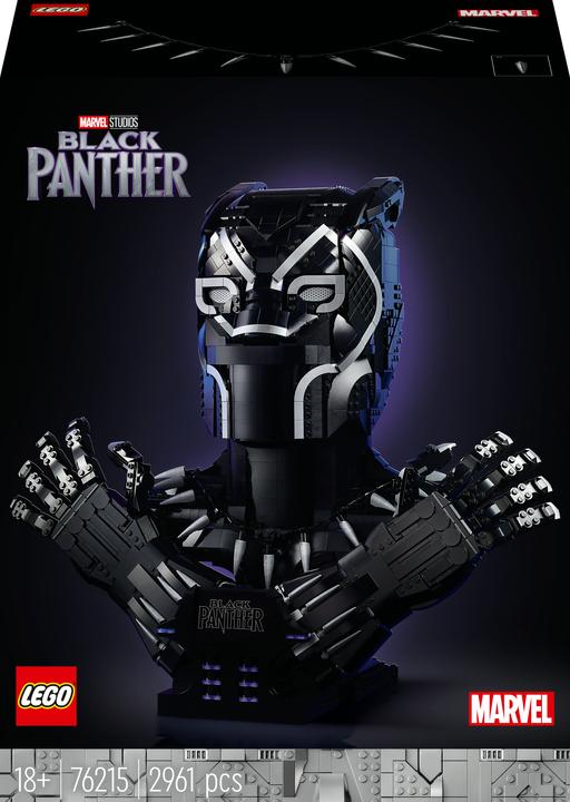 Actual product image LEGO Black Panther (76215, LEGO Marvel, LEGO Rare Sets)