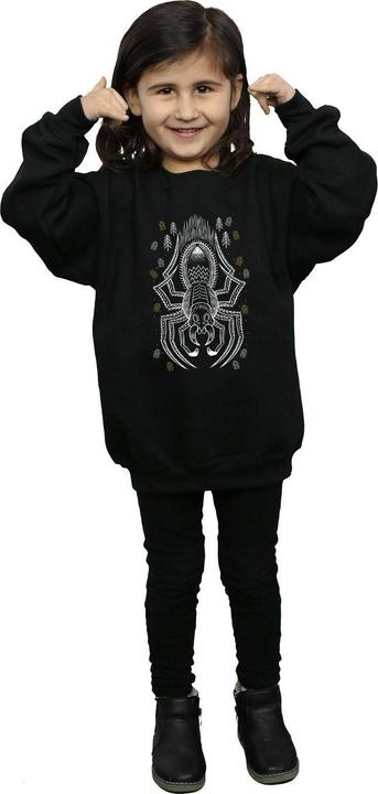 Actual product image Girls Aragog Line Art Sweatshirt (116)