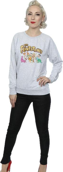 Produktbild The Flintstones Group Distressed Sweatshirt (S)