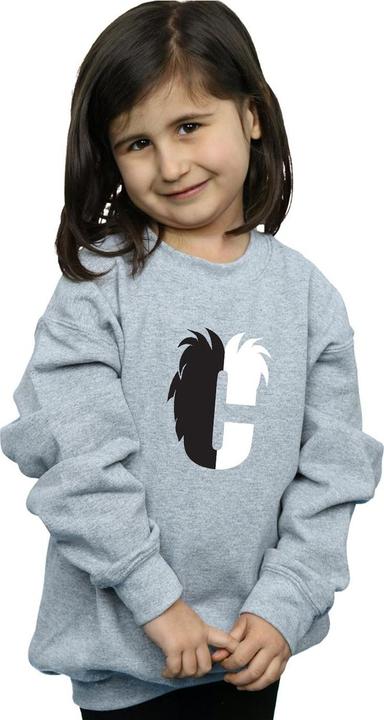 Image du produit Disney - Sweat ALPHABET C IS FOR CRUELLA DE VIL - Fille (152, 158)