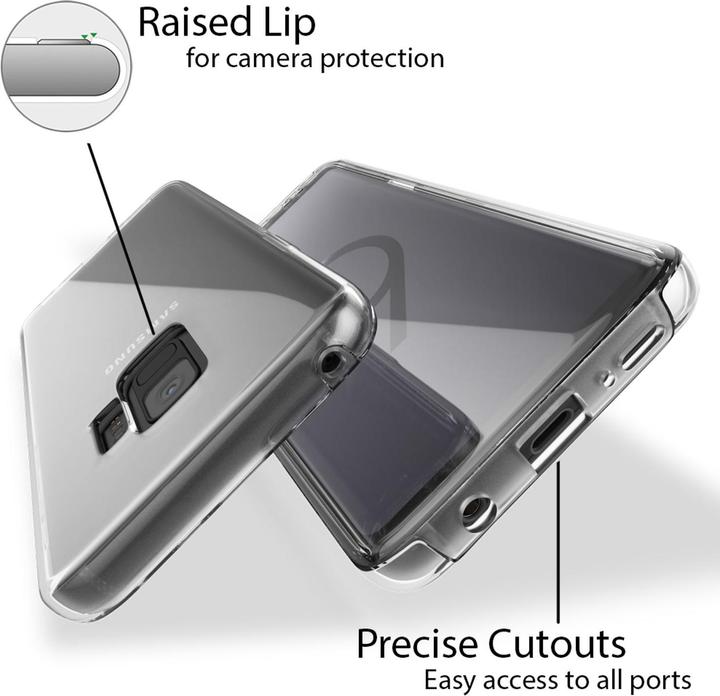 Productafbeelding Nalia 360 graden mobiel telefoonhoesje (Samsung Galaxy S9)