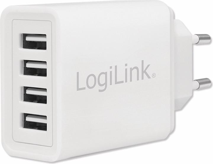 LogiLink USB Steckdosenadapter (24 W)