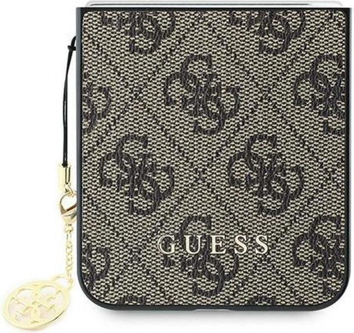 Produktbild Guess GUHCZF6GF4GBR Z Flip6 F741 brązowy/brown 4G Charm (Samsung Galaxy Z Flip6)