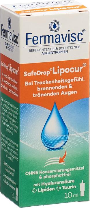 Immagine prodotto OmniVision FERMAVISC SafeDrop Lipocur Gtt Opht Fl 10 ml (10 ml, Fermavisc SafeDrop Lipocur Gtt Opht Fl 10 ml)