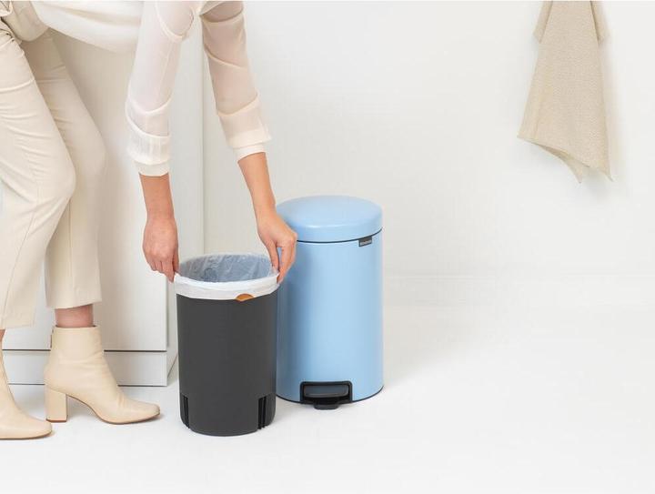 Actual product image Brabantia Pedal bin NewIcon 12 l, Dreamy Blue (12 l)