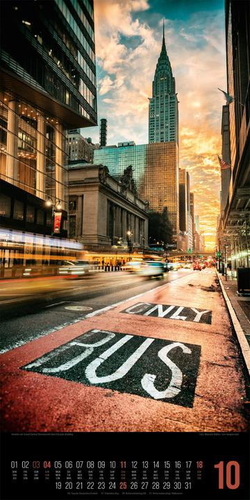 Immagine prodotto Inside New York Kalender 2026 (33 x 66 cm, Inglese, Francese, Tedesco)