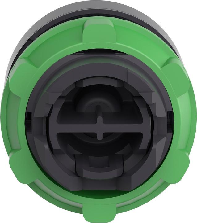 Produktbild Schneider Electric Drucktaster, Frontelement, Harmony XB5, Kunststoff, 22mm, schwarz, unbeschriftet, tastend, Sammelver