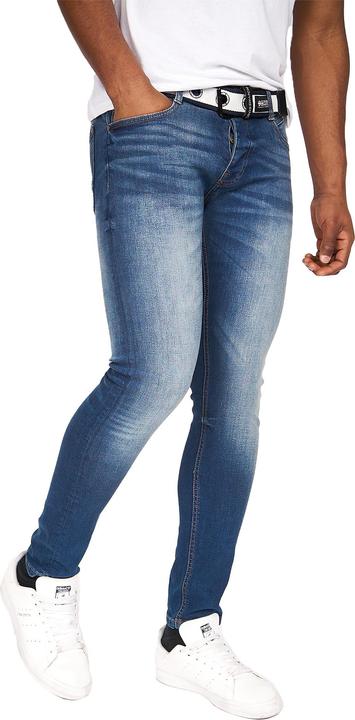 Actual product image Crosshatch Mens Barbeck Slim Jeans (38)