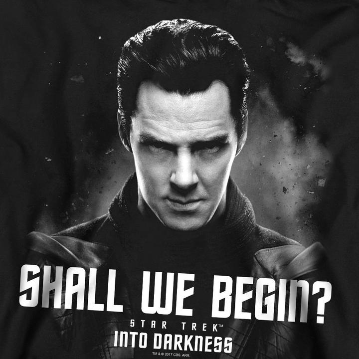 Immagine prodotto Star Trek: Into Darkness Shall We Begin Felpa Adulto Unisex (M)