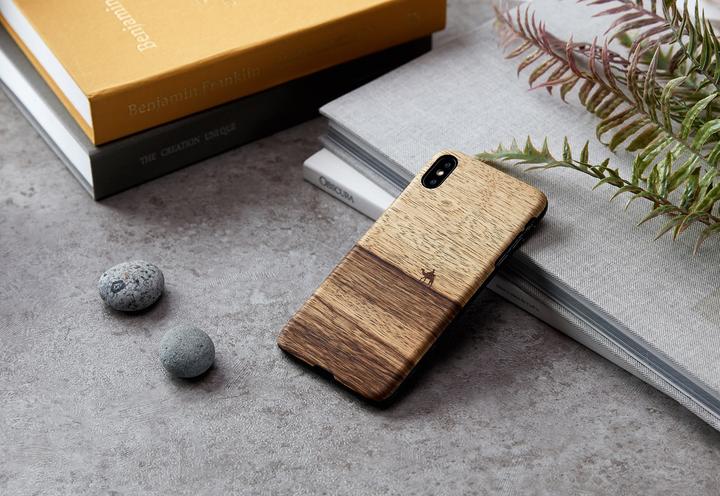 Actual product image Man&Wood SmartPhone case iPhone XS Max terra black (Apple iPhone XS Max)