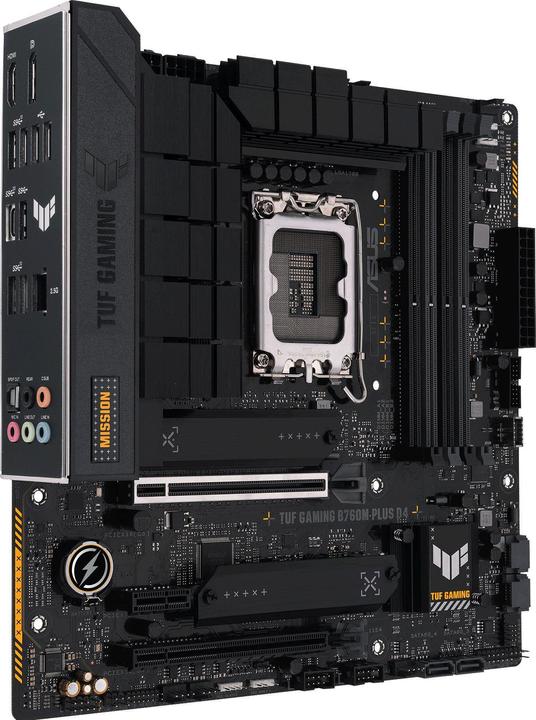 Immagine prodotto ASUS TUF GAMING B760M-PLUS D4 (LGA 1700, Intel B760, mATX)