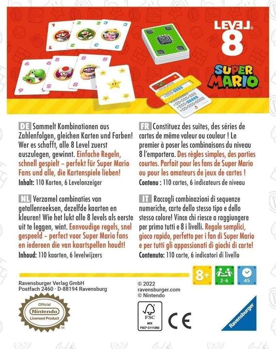 Actual product image Ravensburger Super Mario Level 8 (German)