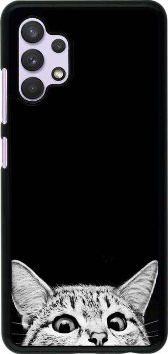Immagine prodotto PhoneLook Gatto Coque che guarda in alto nero (Samsung Galaxy A32)