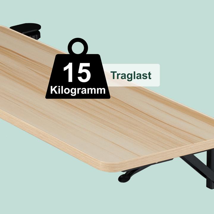 Actual product image Relaxdays Schreibtischverlängerung zum Anklemmen