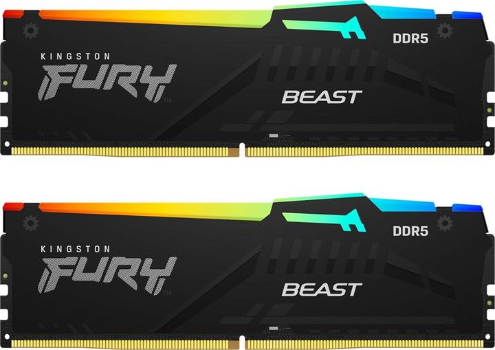 Actual product image Kingston FURY Beast RGB (2 x 8GB, 5600 MHz, DDR5 RAM, DIMM)
