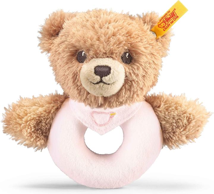 Steiff Dormez bien, l'ours a une bonne prise en main, rose (12 cm)