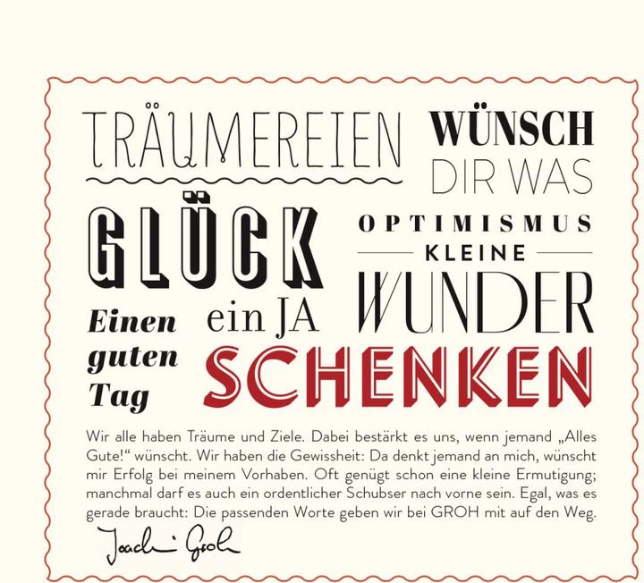 Image du produit 100 kleine Herzenswünsche für dich (Allemand, Maison d'édition Groh, 2017)