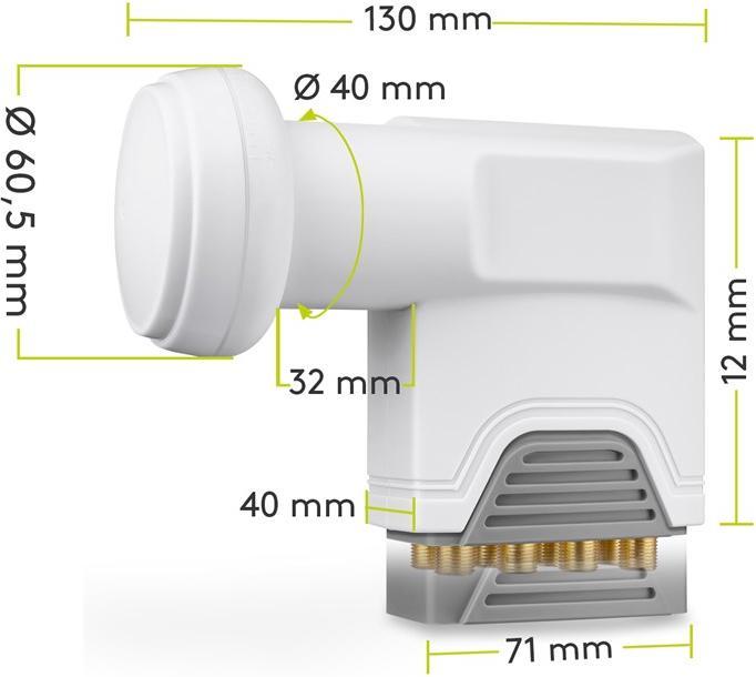 Produktbild Goobay Universal Octo (Octo LNB, 40mm)