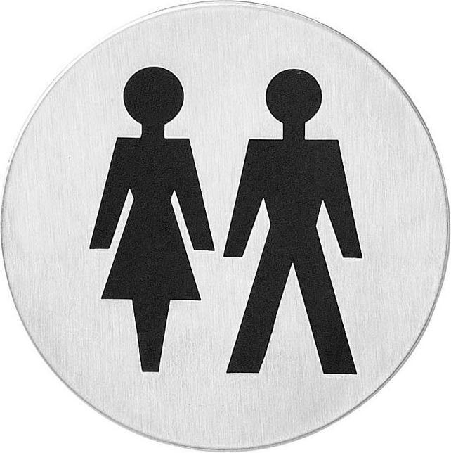 Produktbild Intersteel Piktogramm Damen- und Herrentoilette