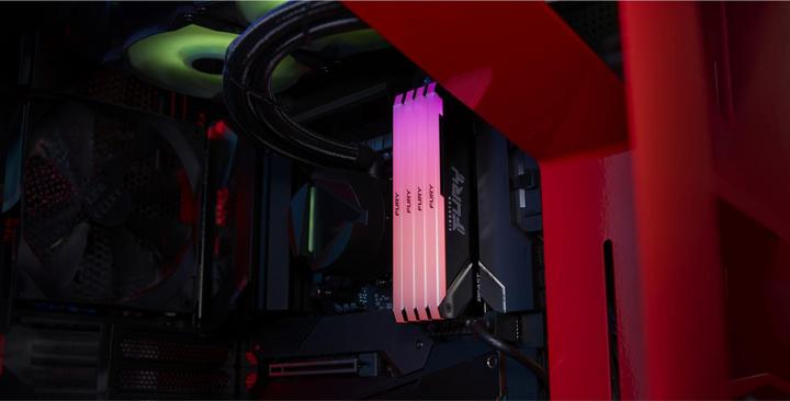 Actual product image Kingston Fury Beast (2 x 16GB, 1800 MHz, DDR4-RAM, DIMM)