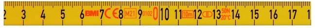 Actual product image BMI Frame tape measure ERGOLINE (mm, cm)