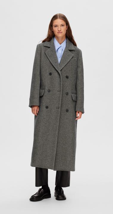 Image du produit Selected Femme Manteau en laine à double boutonnage (38)