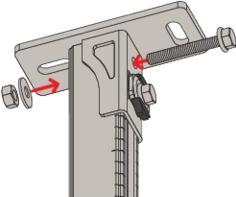 Immagine prodotto Fischer FIS 538665 Flangia a sella SF Clix 31 preassemblata