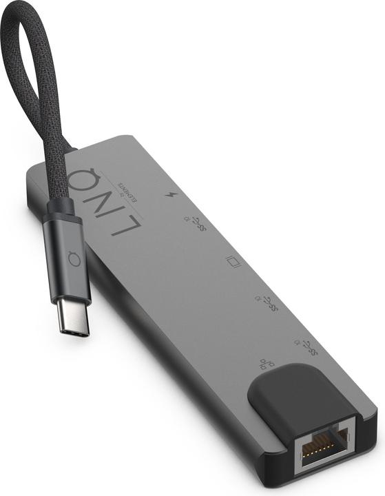 Produktbild LINQ Connects 6in1 Pro USB-C Multiport Hub (USB-C, 4 Ports)