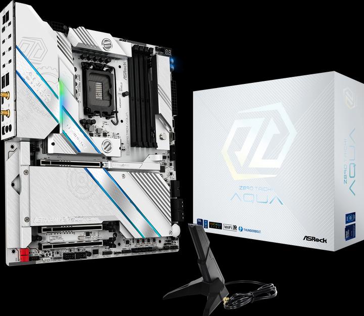 Produktbild AsRock Z890 Taichi AQUA Intel DDR5 S1851 (LGA 1851, Intel Z890, E-ATX)