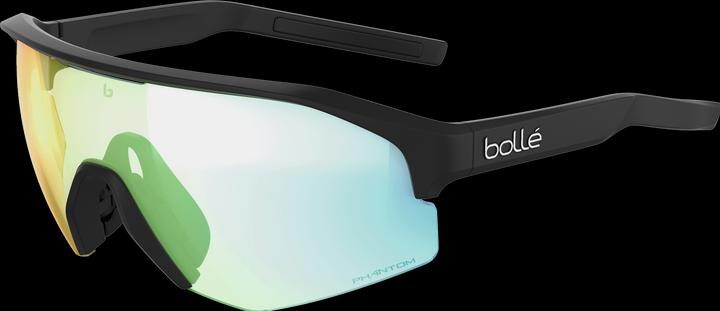 Bollé Lightshifter Photochromic S1-3 (VLT 62-9%) (Black Mat, Phantom Clear Green Photochromic)