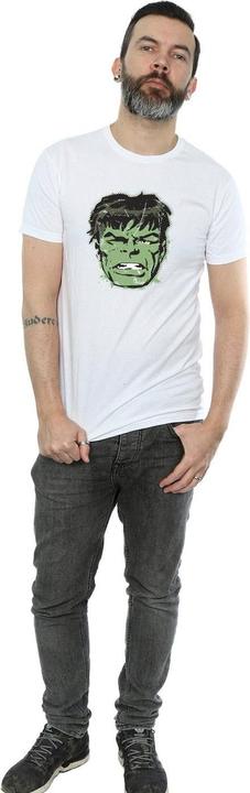 Produktbild Incredible Hulk Distressed Face TShirt (S)