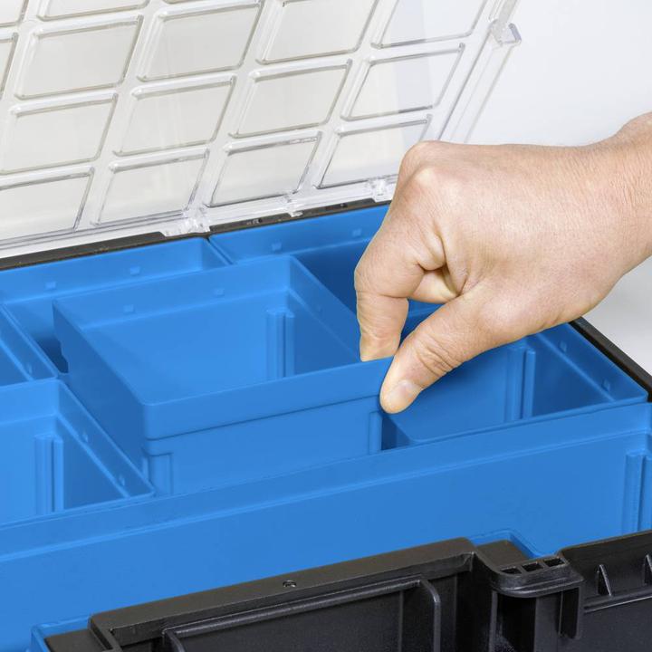 Produktbild Allit EuroPlus Pro K 44.144/8L, Profi-Kleinteilekoffer mit Verbinder (1 Teile)