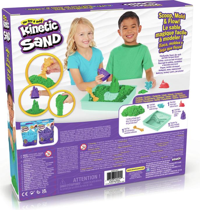 Actual product image Spin Master Kinetic Sand Sandbox Set