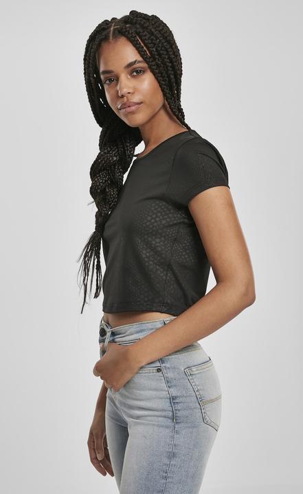 Produktbild Urban Classics Ladies Stretch Pattern Cropped Tee (3XL)