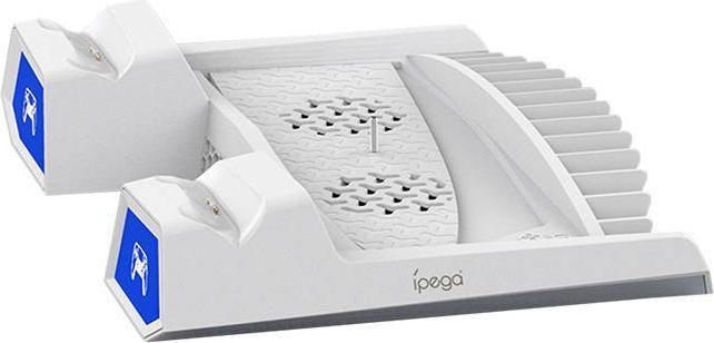 Image du produit iPega PG-P5023A Support de refroidissement multifonctionnel pour PS5 et accessoires (blanc) (PS5)