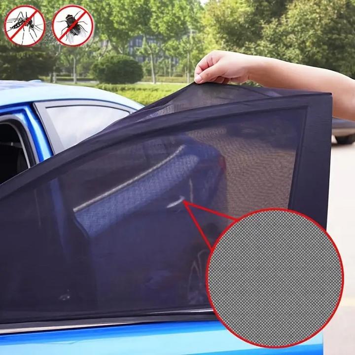 Immagine prodotto ASMI Protezione solare per auto per il lunotto posteriore Calza per finestre, 2 pezzi