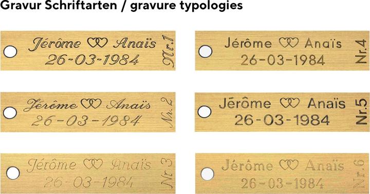 Image du produit Carat Identité (15 cm, Or 18ct)