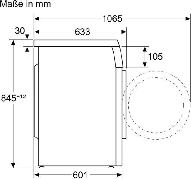Produktbild Siemens WU14UT40 (8 kg, Links)